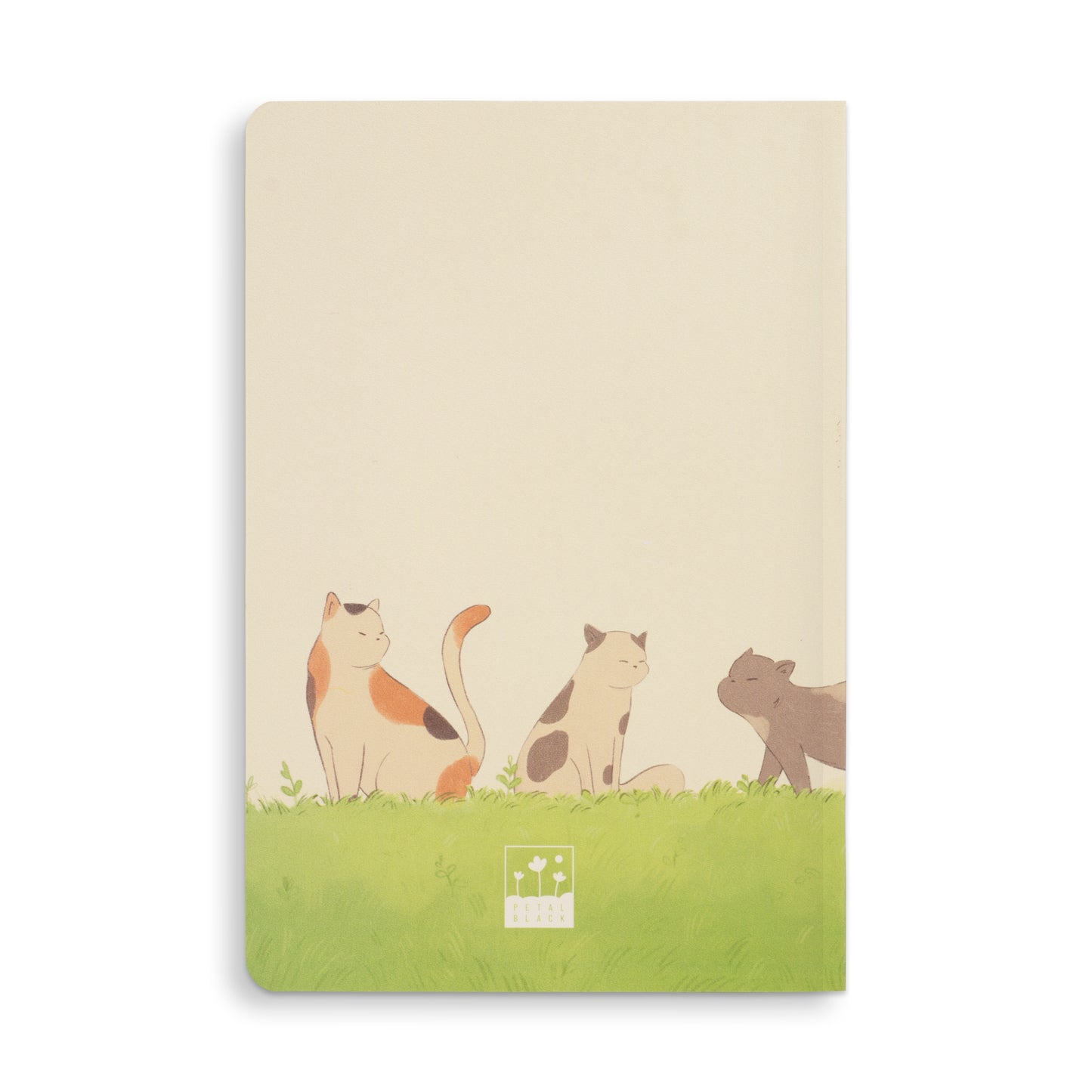 Aesthetic Journal Notebook - for Writers, Creators, Designers & Artists | Cat-theme Art Cover