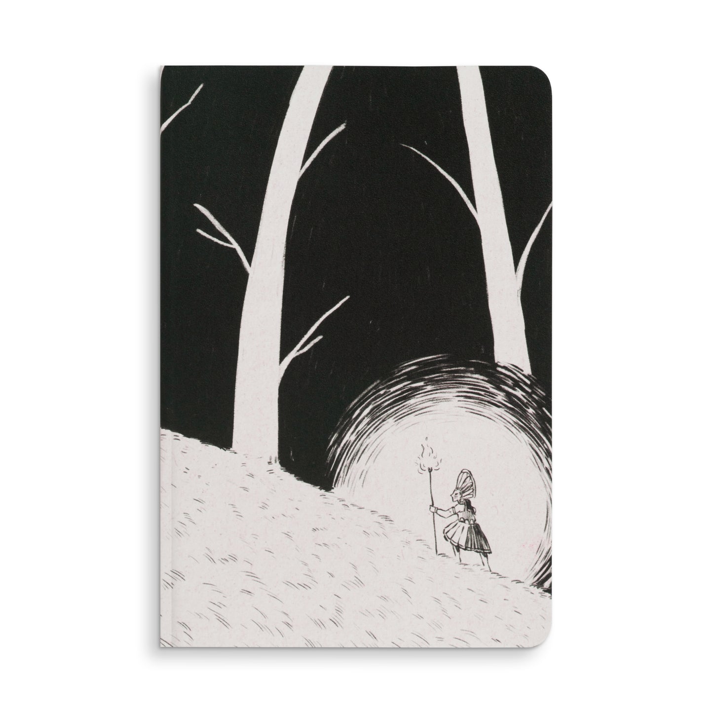 A5 JOURNAL NOTEBOOK with Original Art Cover by Indian Artists | Theyyam Inspired