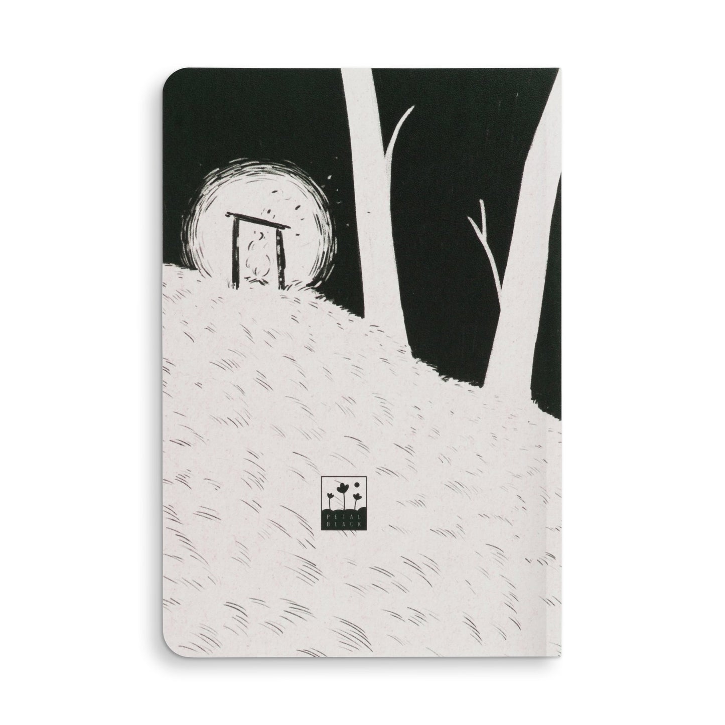 A5 JOURNAL NOTEBOOK with Original Art Cover by Indian Artists | Theyyam Inspired - Petal Black Store